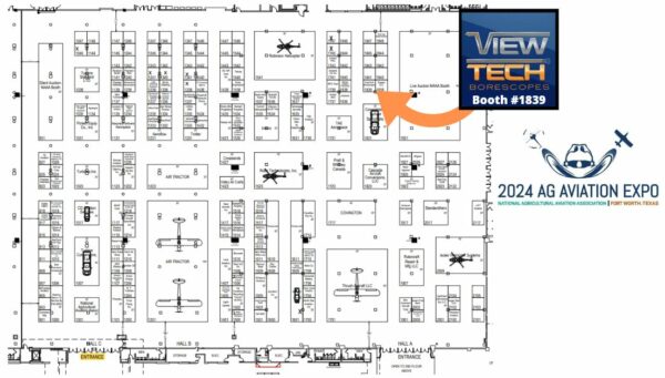 2024 NAAA Ag Aviation Expo Exhibitor Floor Plan