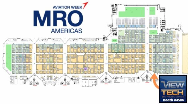 MRO Americas 2025 Exhibitor Floor Plan