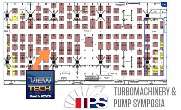 2025 Turbomachinery & Pump Symposia Exhibitor Floorplan